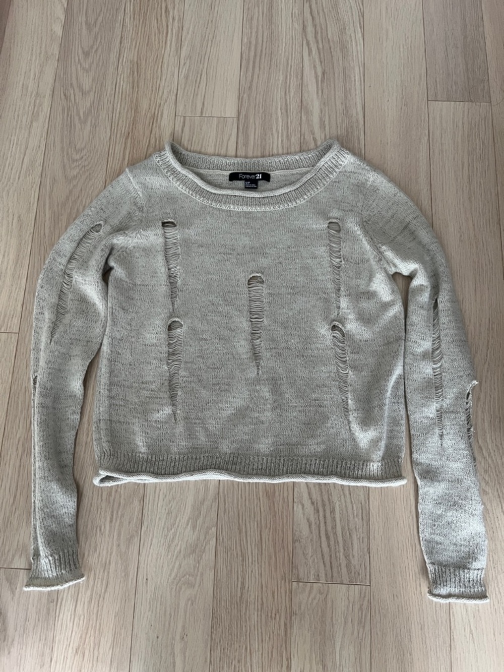 Forever 21 - beige knit sweater